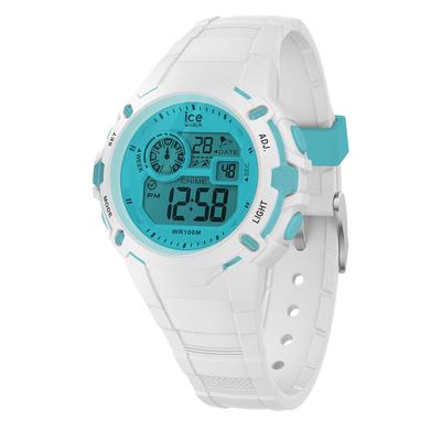 Авторизованный дистрибьютор Ice watch часы унисекс 024003 ICE digit explorer белый синий маленький водонепроницаемый секундомер будильник дата день недели GMT