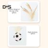 1 Pc/3 Pcs Interactive Feather Ball Toy Mini Bouncy Basketball Soccer Baseball with Feather Pet Training Catcher Toy for Indoor Cats