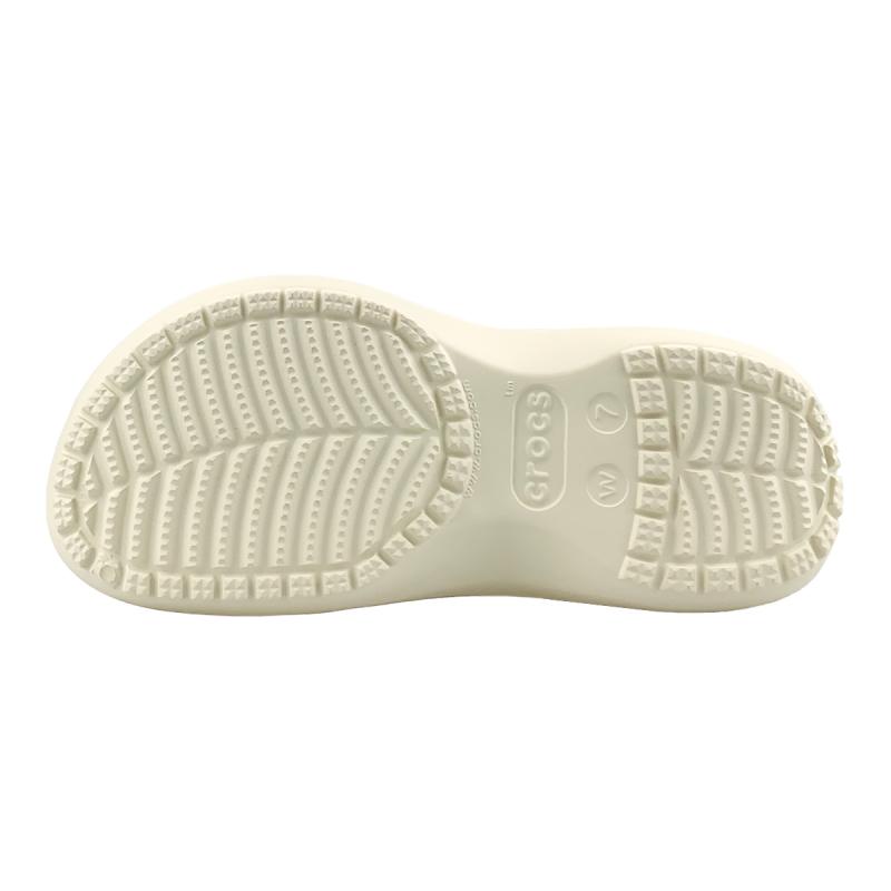 Crocs Классические сабо на платформе MM Dream Builder Melt Ice Cream Летние расписанные вручную забавные дырявые туфли женские белые