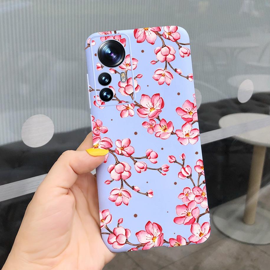Чехол для Xiaomi 12 Pro 5G Милый мультяшный матовый чехол с рисунком для Xiaomi Mi 12 Pro 5G Global Funda на Xiomi 12 Pro Mi12 12X 5G Capa