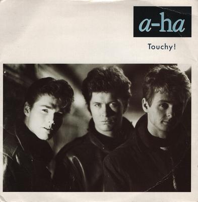 7-дюймовая пластинка A-HA - Touchy! W7749 Warner Bros. Re 1988 UK Поп Б/У