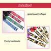 Set of 5 Cheer Team Ribbon Keychains Set Cheerleading Key Accessories for Sports Event and Team Building Activities