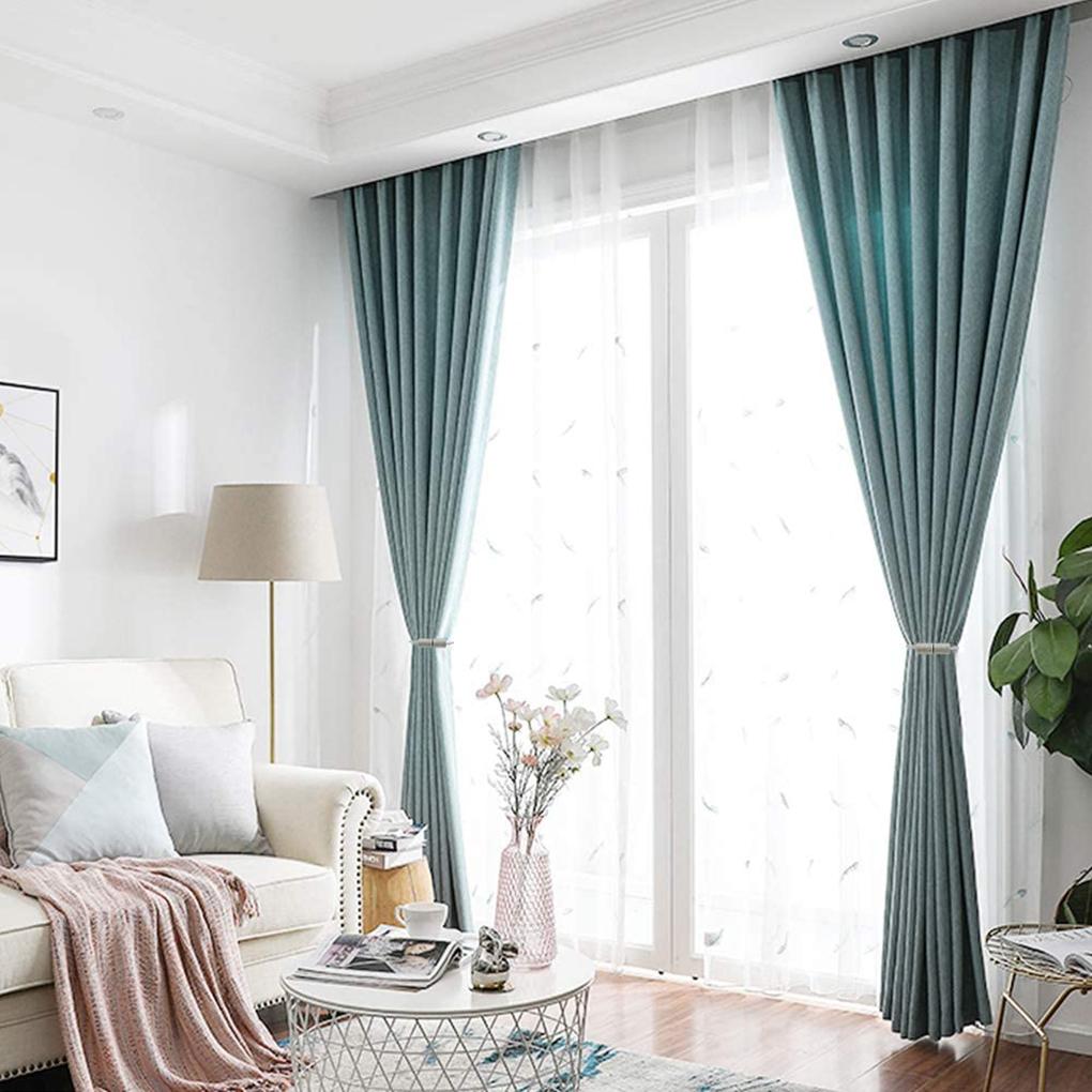 Пряжка для штор ручной работы, овальная форма, полиэстер, подхват для штор для гостиной