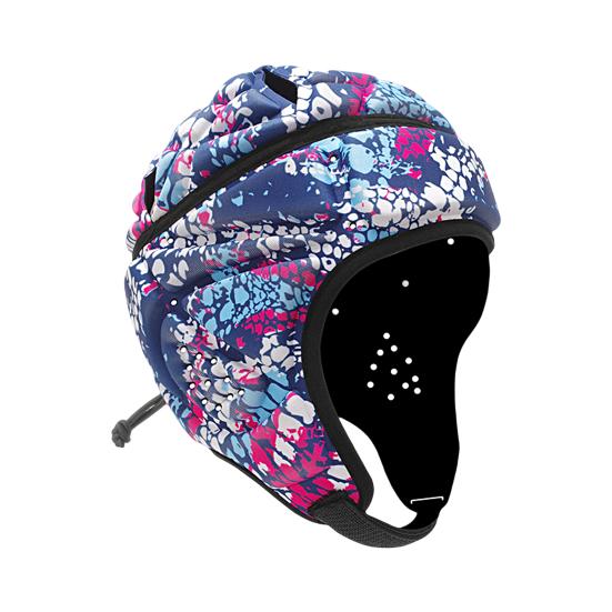 Регулируемый шлем для регби с защитой от столкновений, защита головы, футбольный вратарь, мягкий головной убор из ЭВА, аксессуары для велоспорта