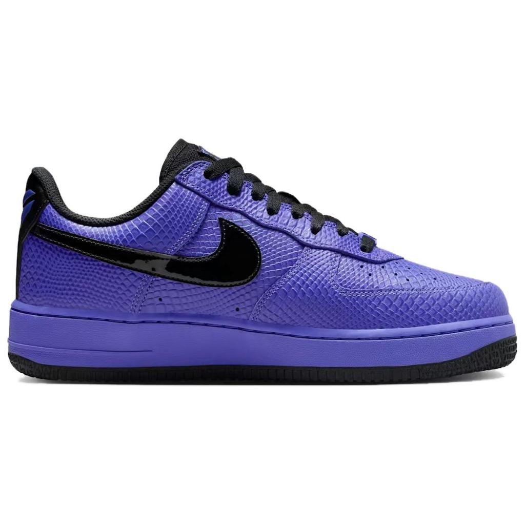 Kobe Bryant X FC Barcelona X Nike Air Force 1 Low Protro Persian Violet Unisex Sneakers Purple Black II7062-500