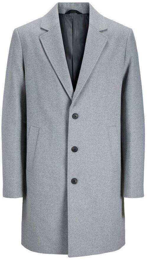 Пальто Jack & Jones Harrison Coat (12263845) Jjeharrison Wool Coat Sn (12263845) светло-серый меланж