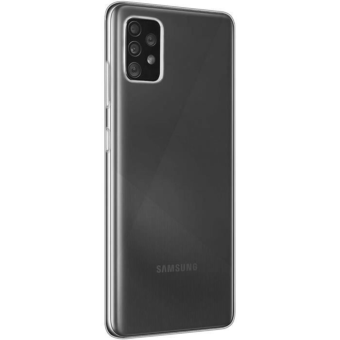 Coque de protection - Toproduits® - Galaxy A52 4G-5G - Souple - Transparent - Verre trempé