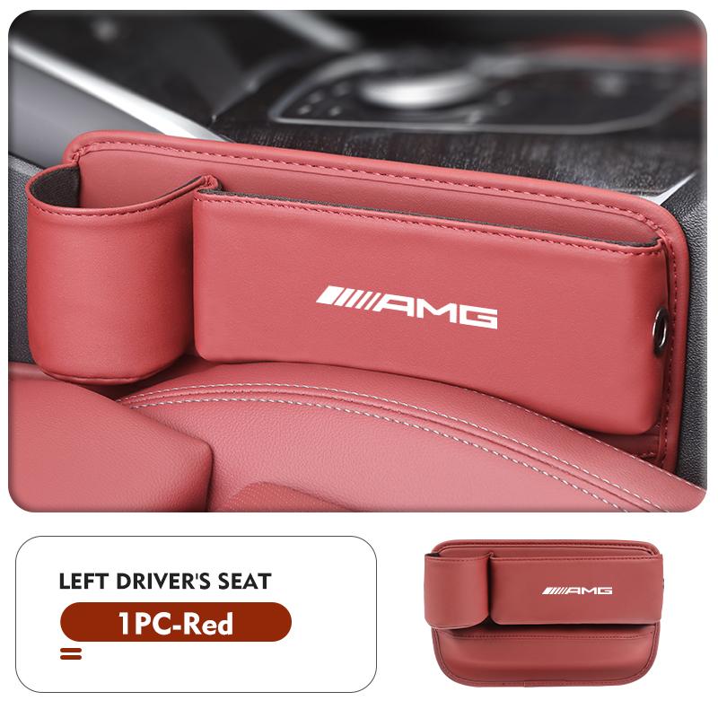 Car Seat Gap Storage Box Water Cup Holder Interior Accessories For Mercedes Benz AMG W204 W205 W203 W211 W201 W210 W108 W124 W12