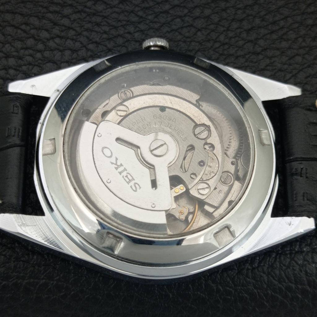 ЯПОНСКИЕ ВИНТАЖНЫЕ ОТРЕМОНТИРОВАННЫЕ АВТОМАТИЧЕСКИЕ МУЖСКИЕ ЧАСЫ SEIKO 5 С ЗЕЛЕНЫМ ЦИФЕРБЛАТОМ a444498-1