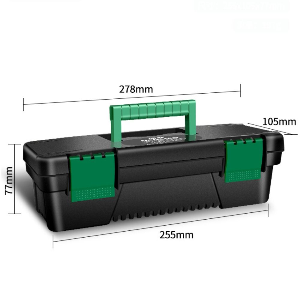 PP Hardware Tool Box Thickened Parts Box Durable Tool Storage Box