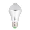 E27 5W PIR Infrared Auto Motion Sensor LED Light Lamp Bulb for Restroom Parking White 6500K