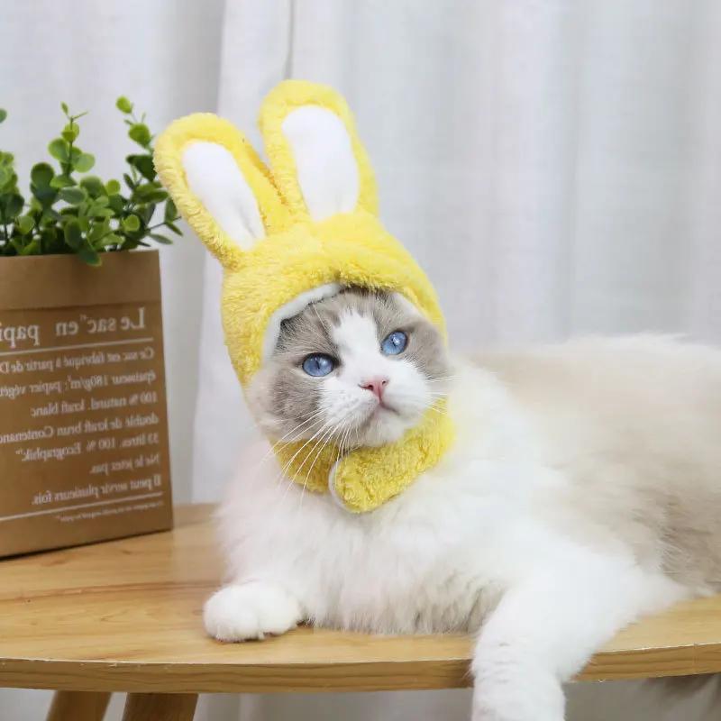 Шляпа для кошки, кролика, собаки, маленькие и средние собаки, плюшевый мишка, головной убор, принадлежности