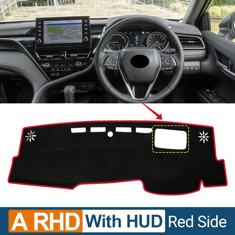 Автомобильные аксессуары для Toyota Camry 70 XV70 Hybrid 2022 2023 2024, крышка приборной панели, избегайте света, коврик, анти-УФ-ковер, нескользящий