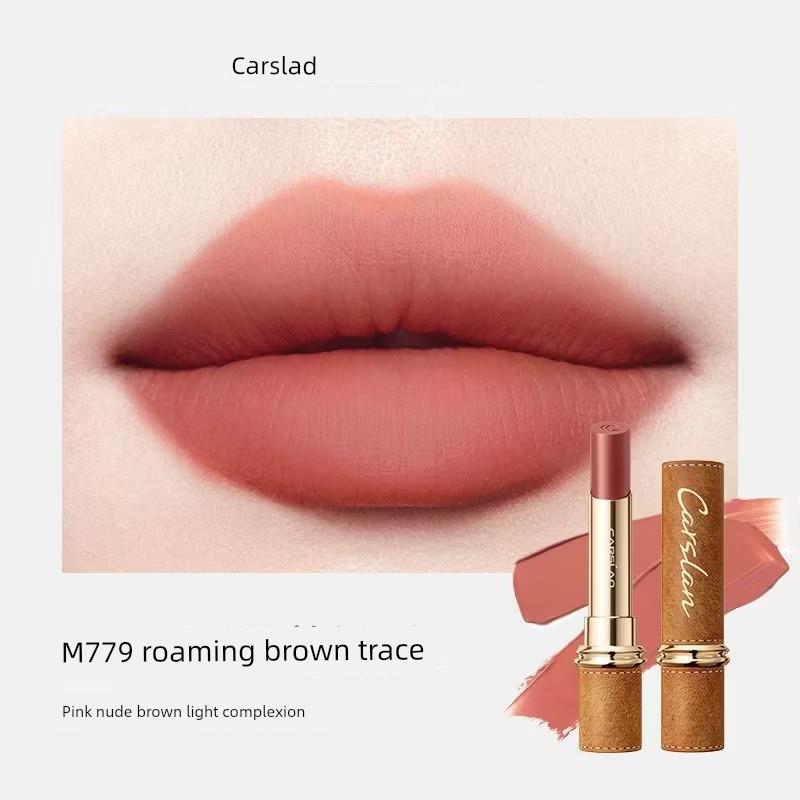 Kazilan Lipstick M587 Brown Free Wilderness Lipstick Nude Color Whitening Matte M594M584M779M789