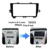 9-Inch Screen Navigation Console Frame for 2009-2012 Toyota Prius Models