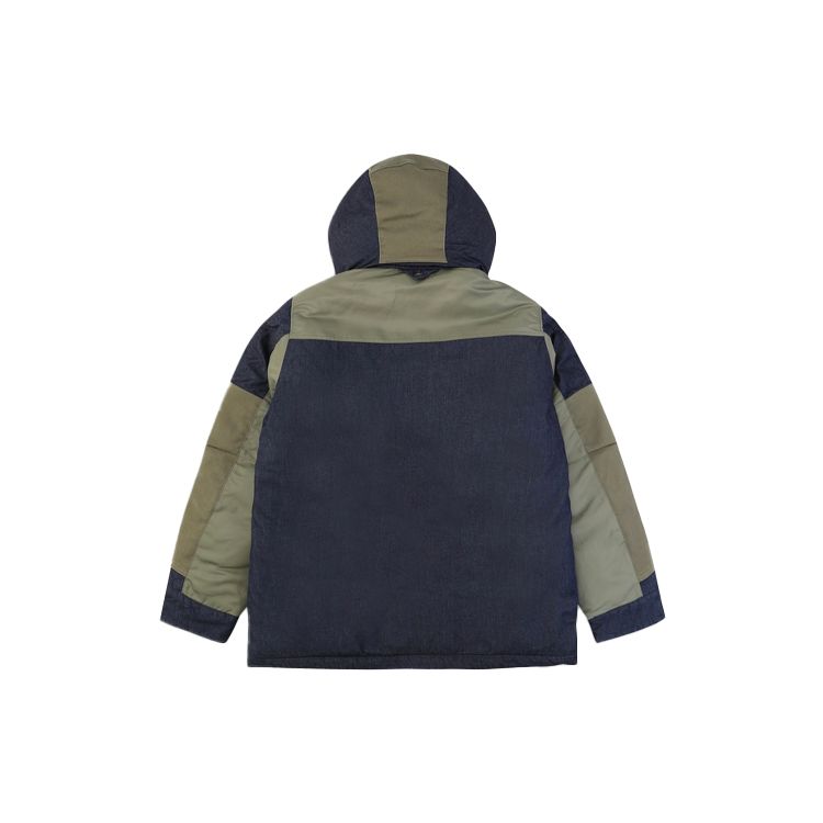 Коллаборация Levis X White Mountaineering Серия Midnight Blue Повседневная куртка с капюшоном Мужская куртка Деним 17880-0002