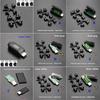 1PC HDMI-compatible 2.0 Welding Connectors 4K HD Line Repair HDMI-compatible Solder-free Plug Connector DIY Male Adapter