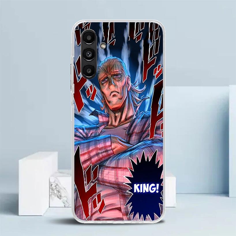 One P-Punch-Man Saitama King Phone Case For Samsung Galaxy A17 A37 A57 A16 A15 A14 A13 A56 A55 A54 A53 A36 A35 A34 A33 A26 A25 A