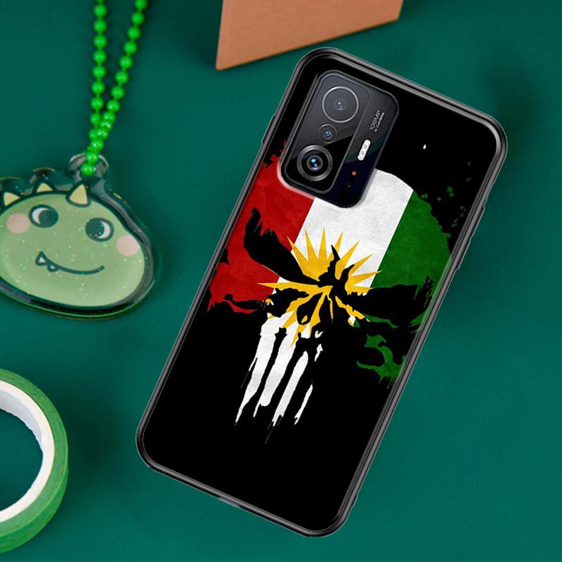 Чехол с флагом Курдистана для POCO F5 X5 X3 Pro X4 F4 GT F3 M5s C40 Чехол для Xiaomi 13 12 Lite 11T 12T Pro 12X