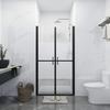 VidaXL ESG Semi-frosted Shower Door (78-81)x190 Cm