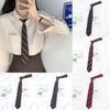 Plaid Uniform Bow Tie Neckwear Striped Neck Tie Simple JK Necktie Women Men