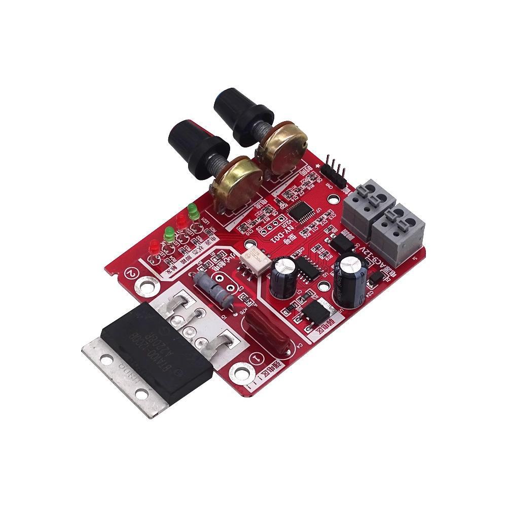 Панель управления точечной сваркой NY-D01: Регулировка времени и тока с помощью цифрового дисплея