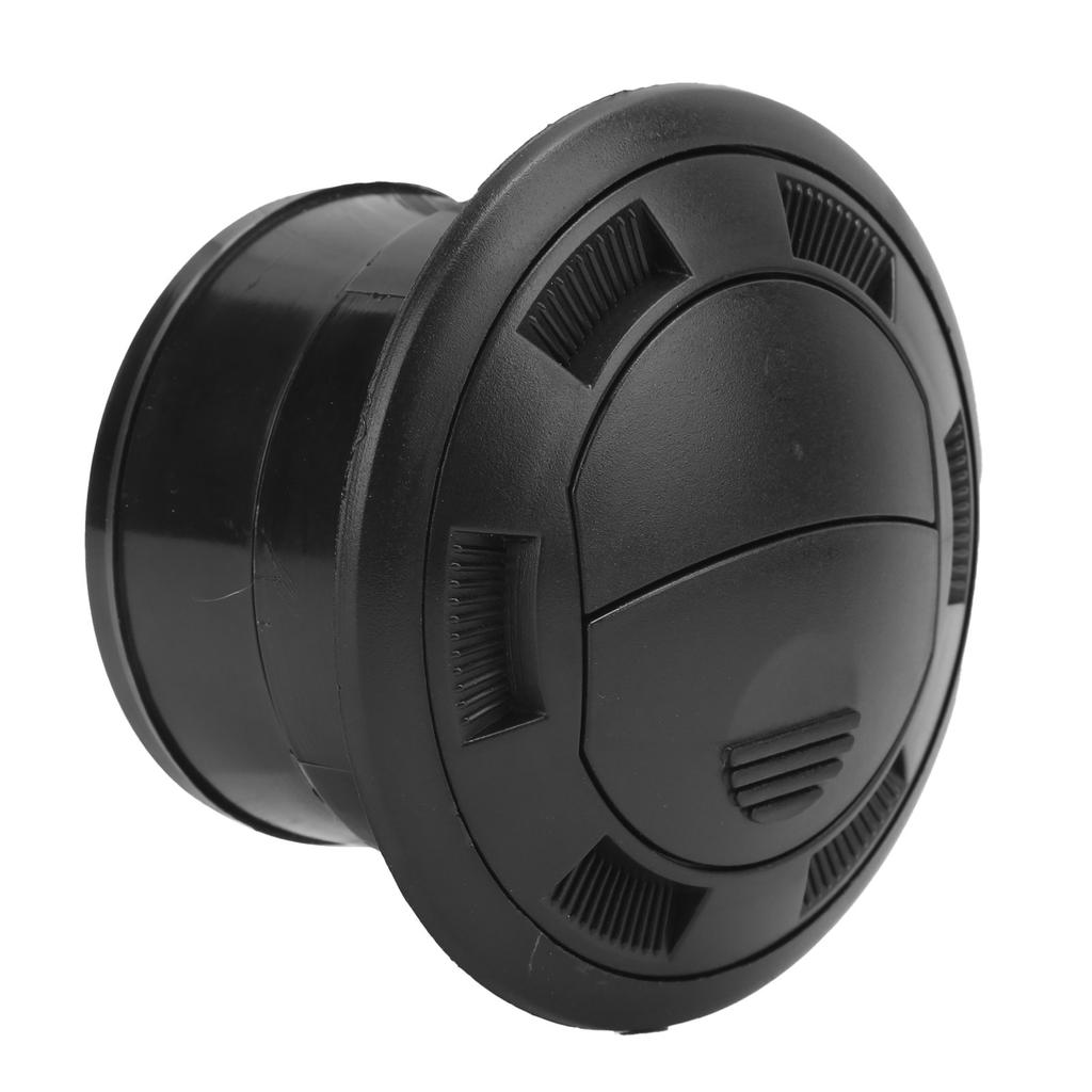 75 мм дефлектор кондиционера на приборной панели, черный круглый вентиляционный выход, универсальный для автобуса RV