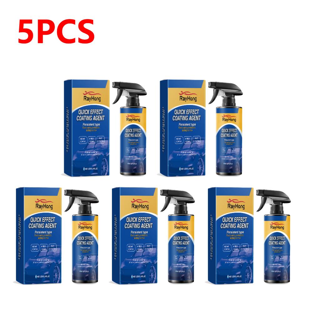 120ml Car Nano Ceramic Coating Agent Spray Car Coating Hydrophobic Protection Spray Auto Polishing Maintenance Spray Accessories