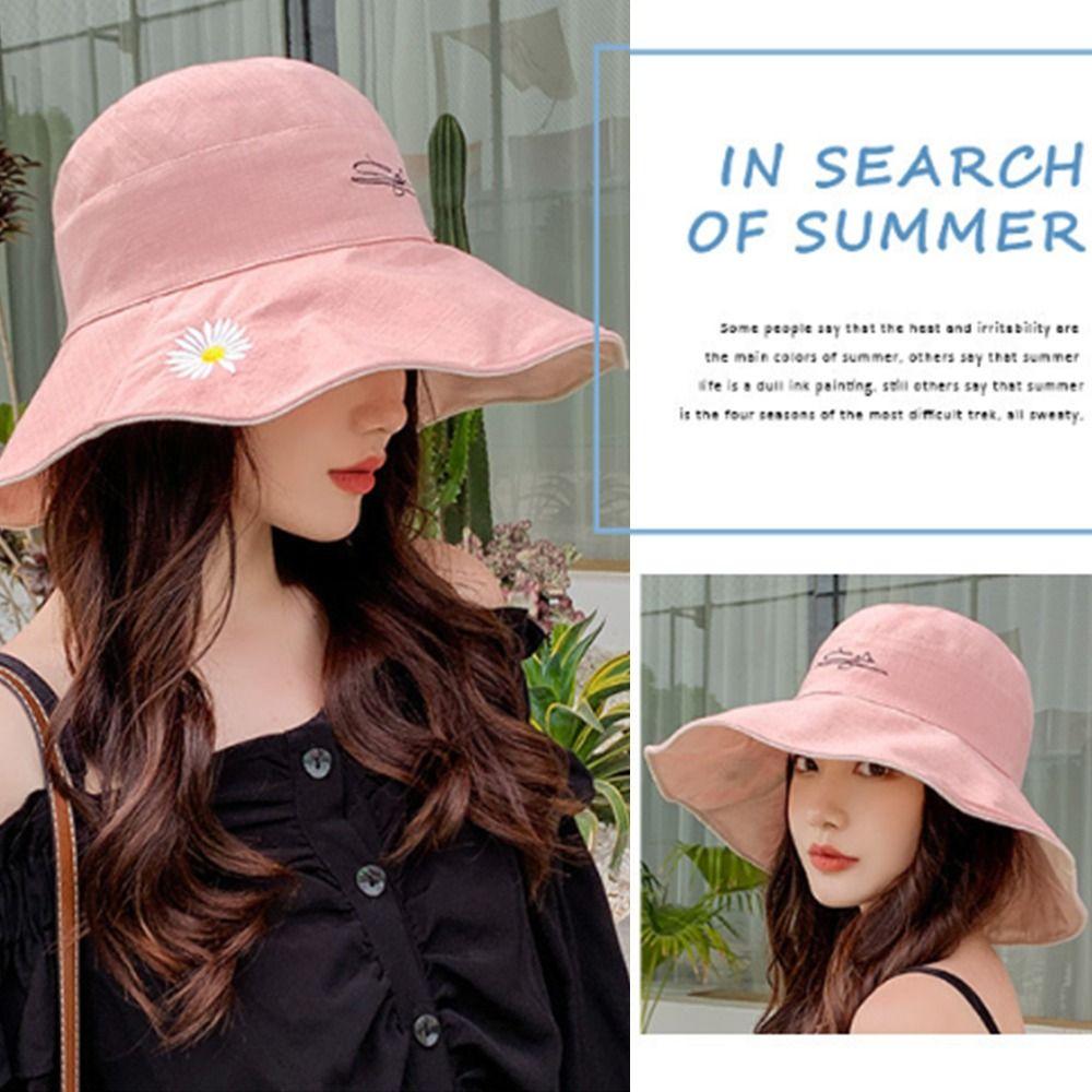 Хлопковая шляпа рыбака двусторонняя пляжная солнцезащитная шляпа портативная панама лето