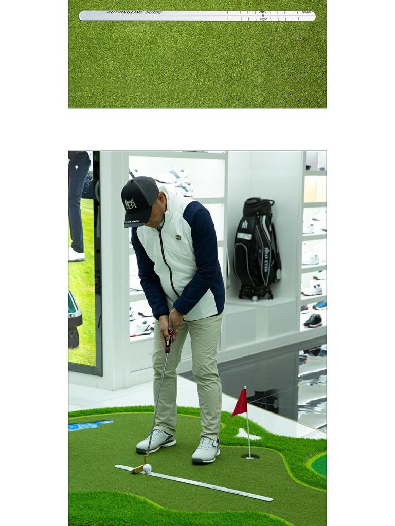 PGM Golf Precision Putter Guide with Trajectory and Topspin Control
