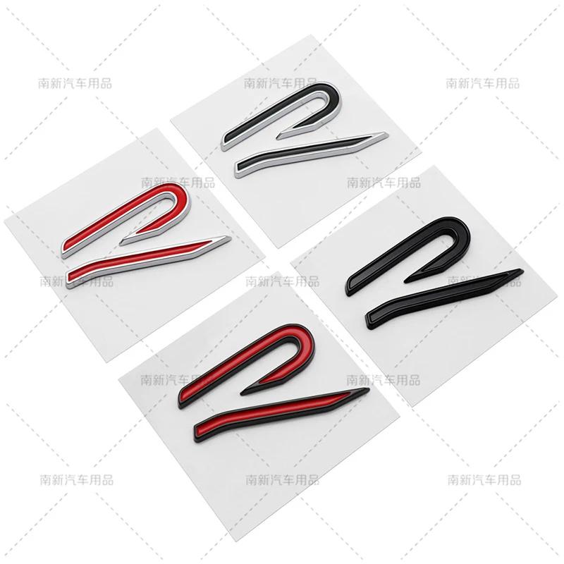 YKPSC1 VW 2026 Hot 3D ABS New R Badge Rear Trunk Emblem Car Stickers Decal For VW Volkswagen Golf 6 7 8 GTI MK6 Mk7 MK8 Car Styling Acc