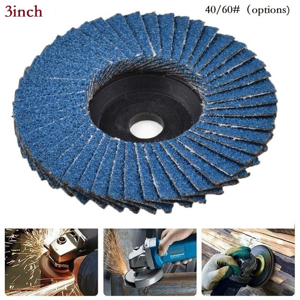 40# Carbon Steel Flap Disc DIY Enthusiasts Diameter