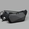 Men's Waist Bag Outdoor Oxford Waterproof Sports and Leisure Chest Backpack Multi-functional Running Single Shoulder Crossbody