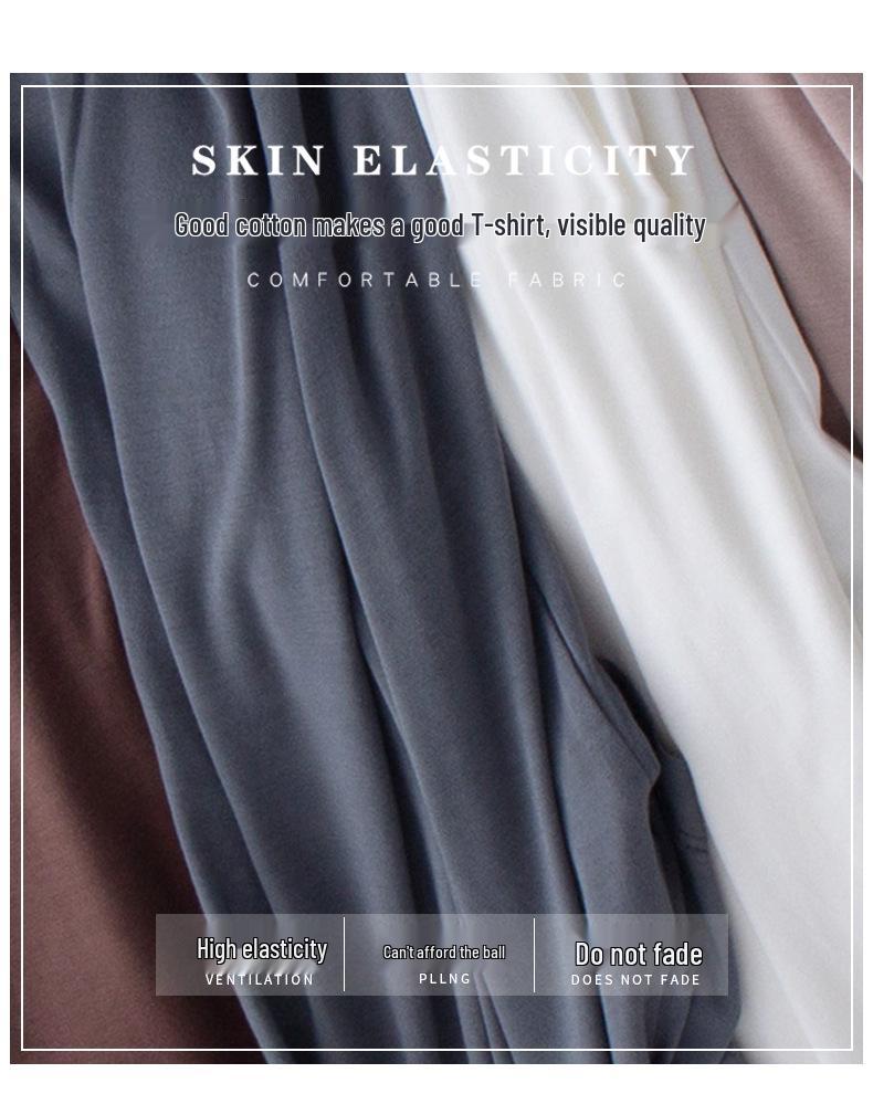 Женский черный трикотажный топ с длинным рукавом и рубчиком, приталенного силуэта, с круглым вырезом - Идеально подходит для весны, осени и зимы.