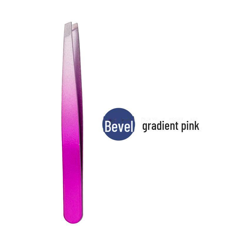 Пинцет для бровей из нержавеющей стали толщиной 1,2 мм со скошенной кромкой для точного удаления волос