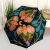 1pc Floral Mandala Print Automatic Open/close Folding Umbrella, Compact Portable Travel Umbrella, Durable Construction yy250809060