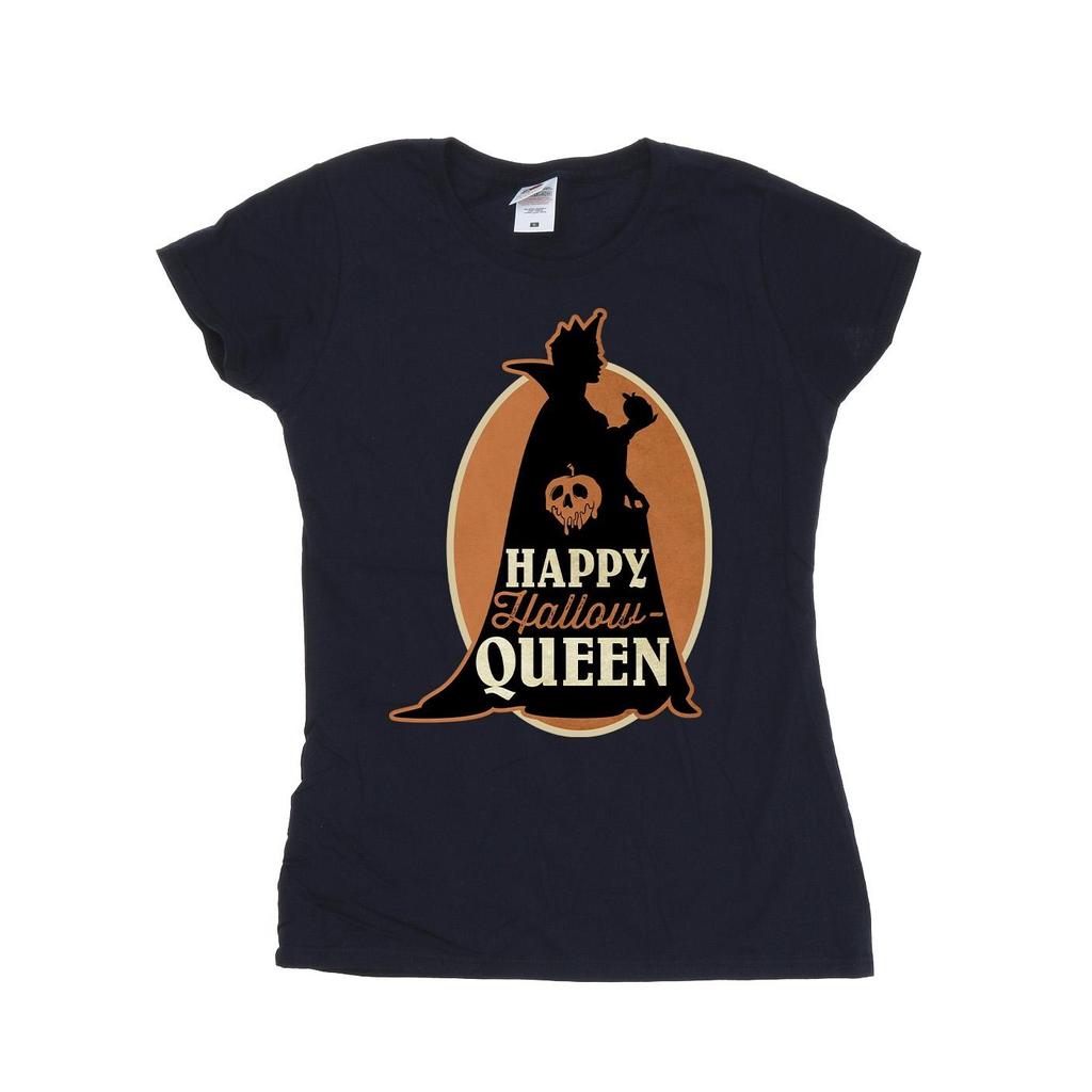 Disney Womens/Ladies Villains Hallow Queen Cotton T-Shirt
