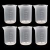 25-1000ML Measuring Cup Transparent Measuring Cup Plastic Kitchen Tool Beaker H6I7