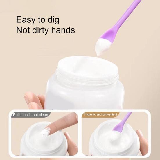 Шпатель для макияжа Легкий изогнутый дизайн Легко носить с собой Косметический шпатель Скребок для лосьона Инструмент для макияжа Шпатель для макияжа Поставка салона красоты