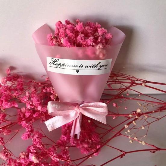 Мини букет из сухоцветов Натуральный цветок гипсофилы Оптом Дыхание ребенка Цветочный букет для DIY поделок Реквизит для фото Подарок Приглашения Декор