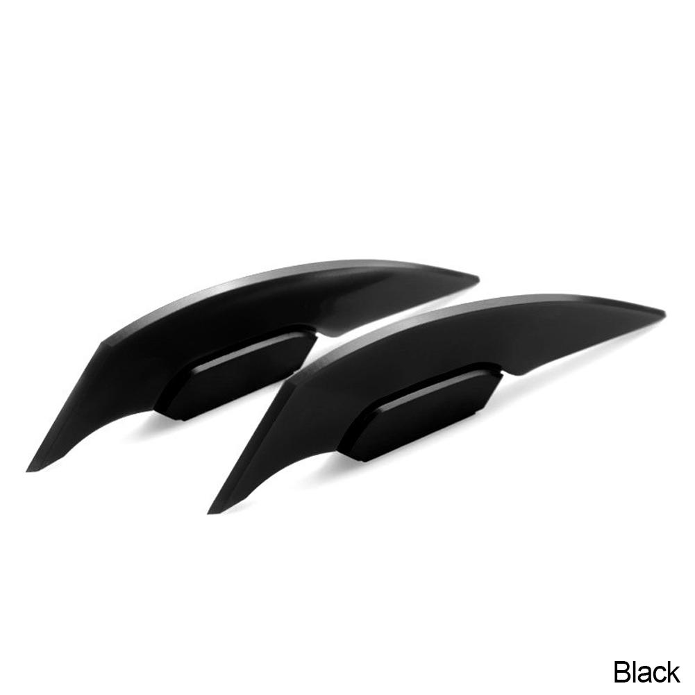 1 пара универсальных мотоциклетных крылышек, аэродинамический спойлер, крыло с клейкой декоративной наклейкой для мотоцикла