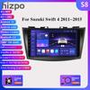 Carplay 4G Радио 2 Din Android 12 Автомобильный мультимедийный плеер для Suzuki Swift 4 2011-2015 GPS-навигация WIFI DSP 9 дюймов 2din Интеллектуальный экран AutoRadio