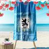 Tsv Munich Print Beach Towel, Large Soft Quick Dry Towel for Beach Camping Swimming