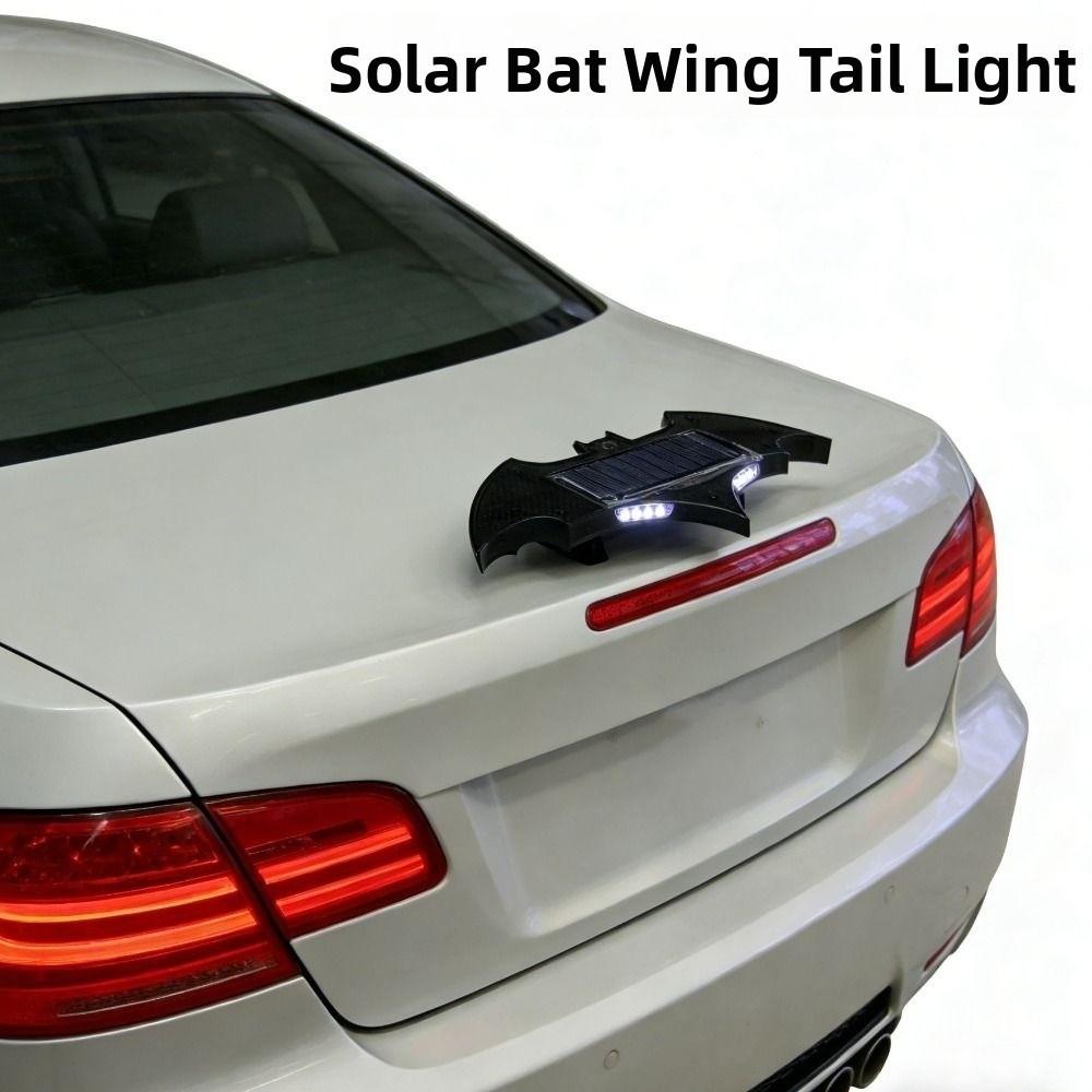 Creative Flashing Warning Light Bat-shaped Anti-Collision Light Car Atmosphere Light Road Safety