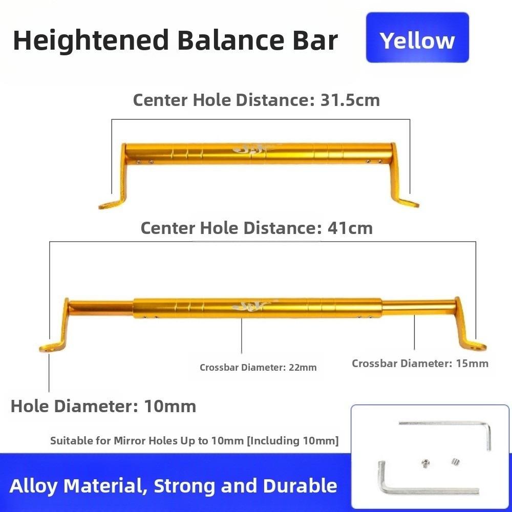 Universal Motorcycle Balance Bar Adjustable Motorcycle Aluminum Zinc Zinc Alloy Extension  Mobile Phone Stand