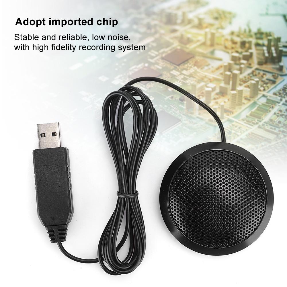Мини Емкостный Микрофон USB Петличный Микрофон с Встроенной Звуковой Картой для Компьютера