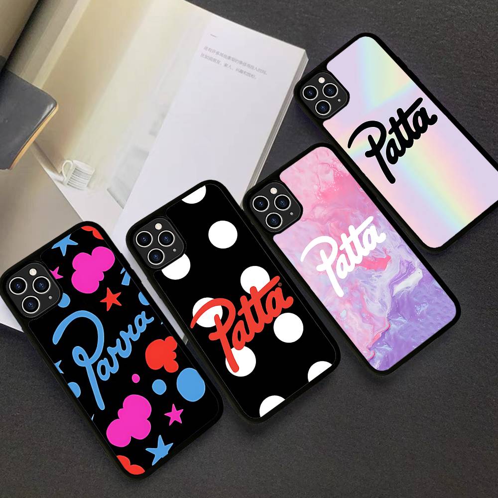 Модный чехол P-pattas PC+TPU для IPhone 17 16 15 14 PRO MAX 11 12 13 PLUS MINI