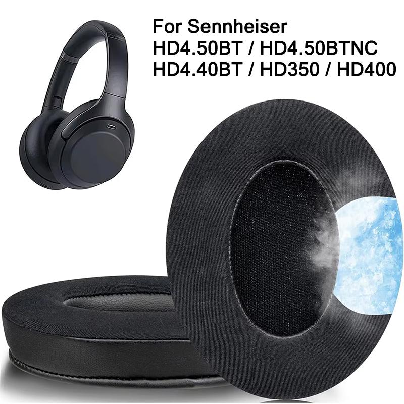 Replament Foam Ear Pads for Sennheiser Cushion Cover Headphone Headset HD 450 BT HD 450BTNC HD440BT HD430 HD350 HD400S HD458BT