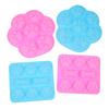 Silicone Puppy Dog Bone Molds Cat Paw Chocolate Cookie Mold For Baking Non-Stick Dog Treat Molds Suitable For Microwave Oven