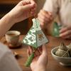 10 шт. Традиционная подарочная коробка для Фестиваля лодок-драконов Утолщенная пустая коробка Одиночный контейнер для цзунцзы Подвешивается с кисточкой